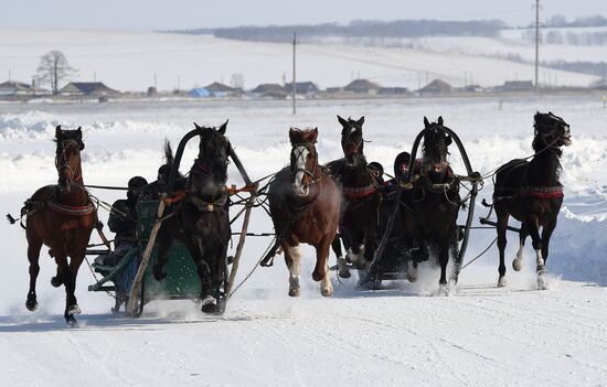 Russia Amateur Horse Race
