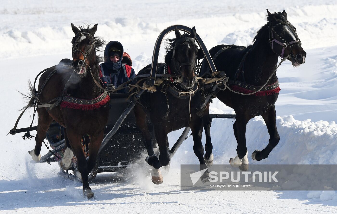 Russia Amateur Horse Race