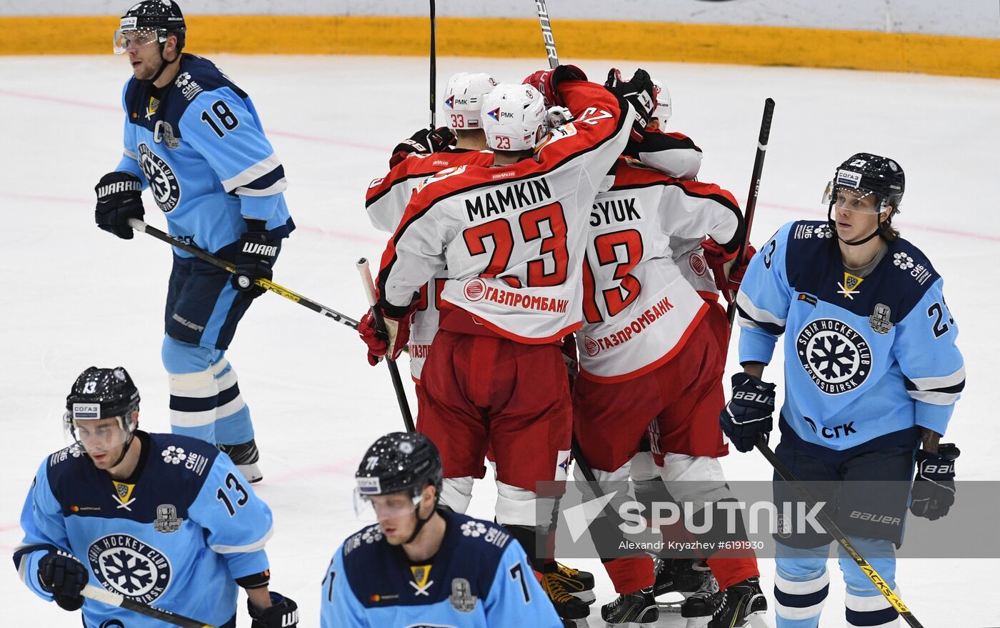 Russia Ice Hockey Sibir - Avtomobilist