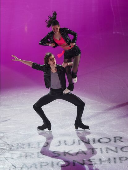 Estonia Figure Skating Worlds Junior Exhibition