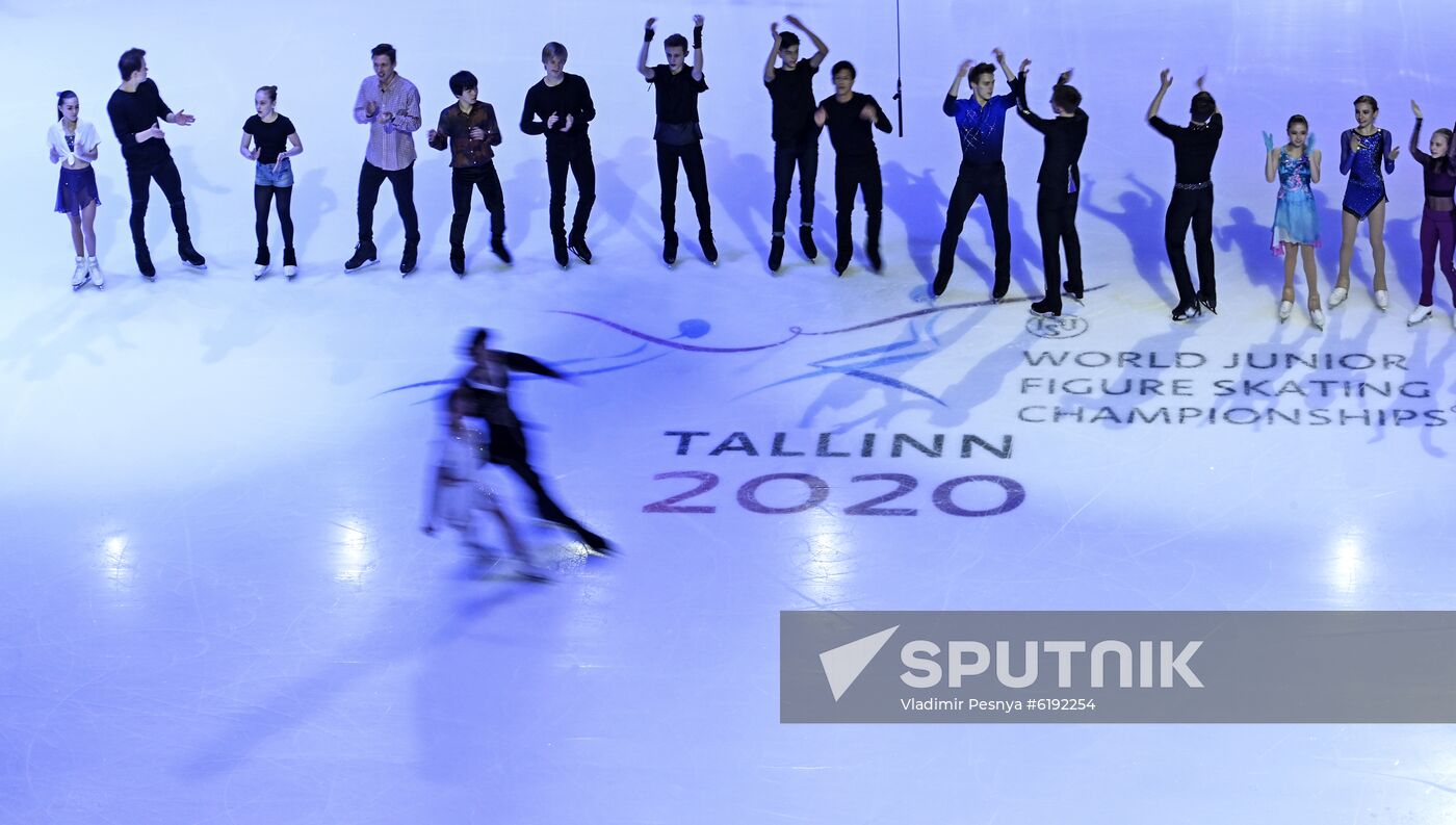 Estonia Figure Skating Worlds Junior Exhibition