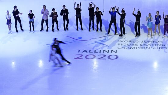 Estonia Figure Skating Worlds Junior Exhibition