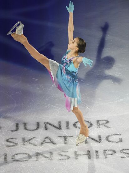 Estonia Figure Skating Worlds Junior Exhibition