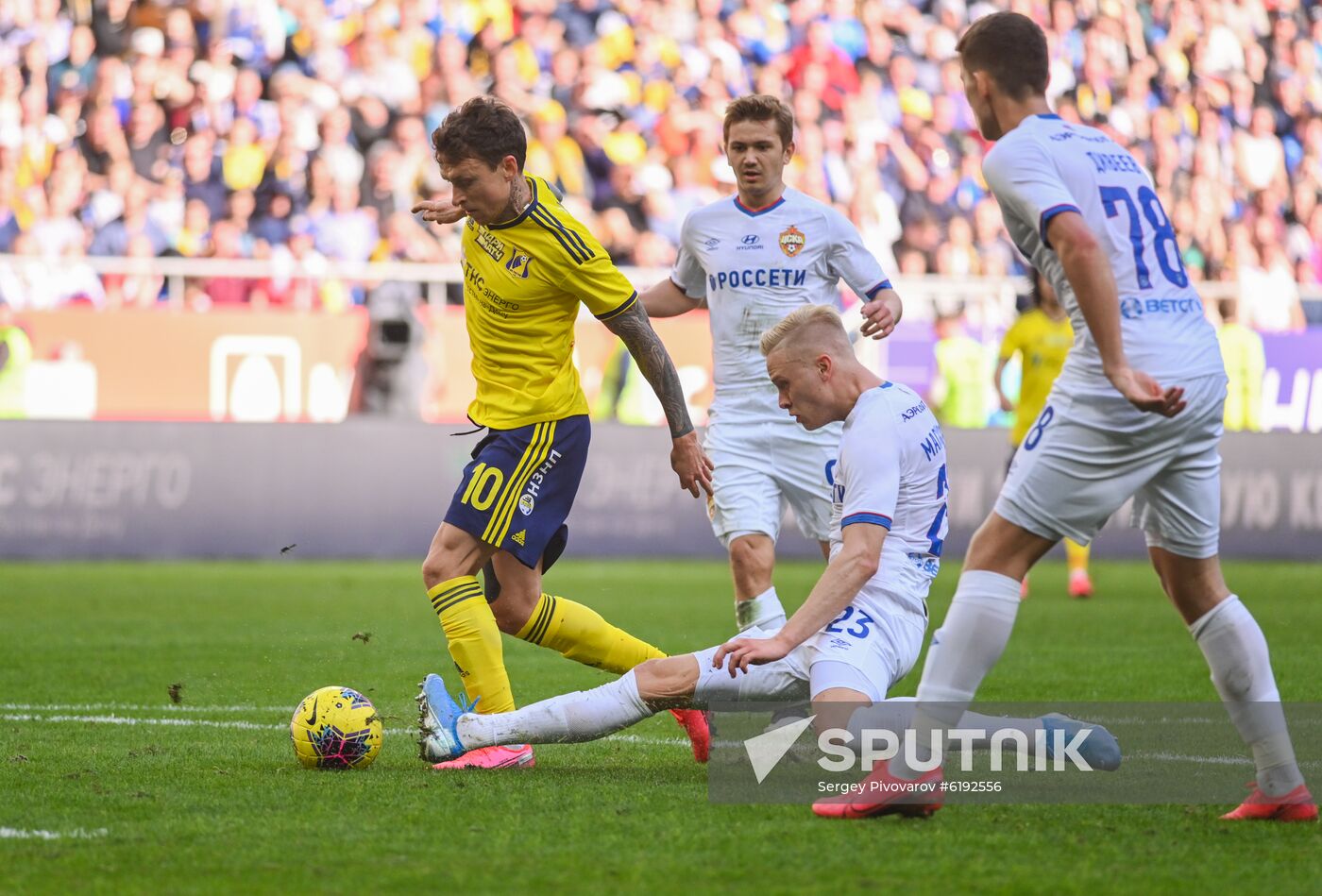 Russia Soccer Premier-League Rostov-CSKA