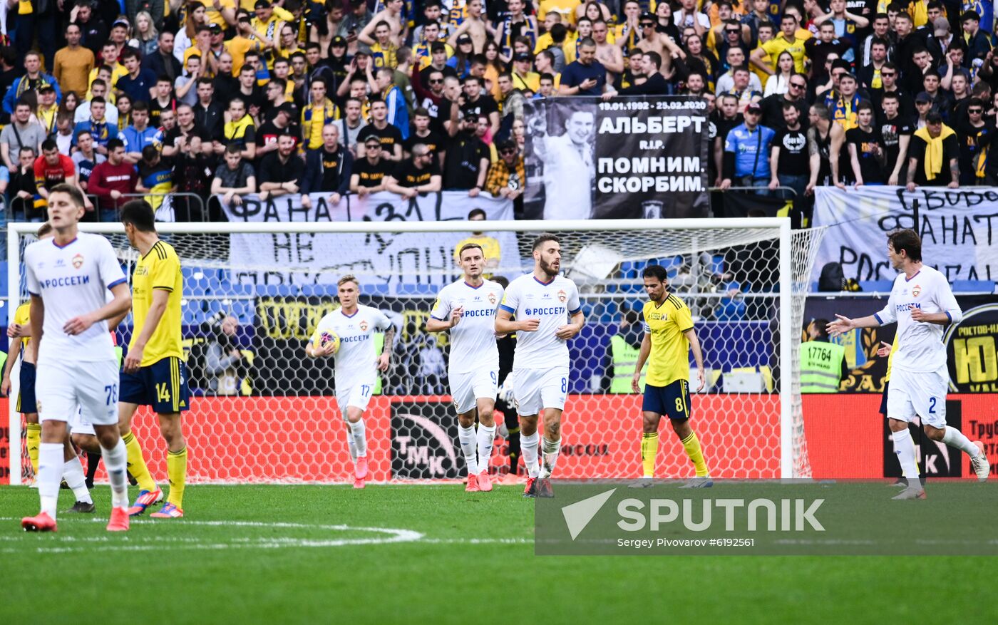 Russia Soccer Premier-League Rostov-CSKA