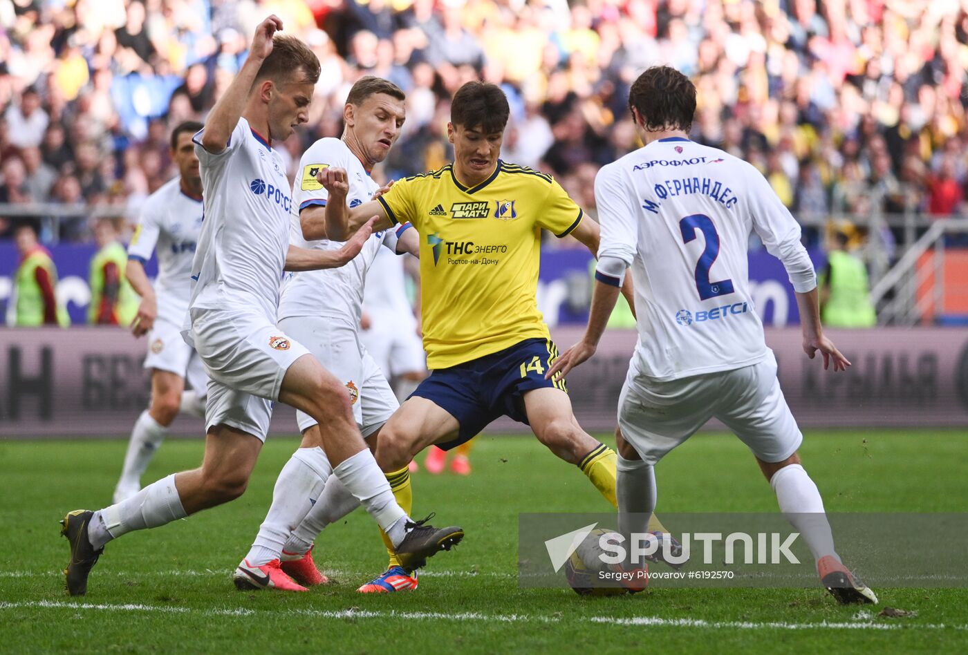 Russia Soccer Premier-League Rostov-CSKA