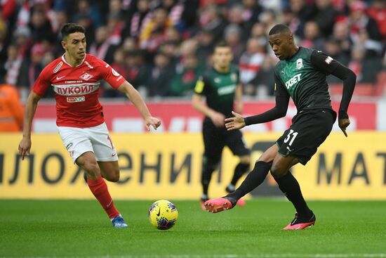 Russia Soccer Premier League Spartak - Krasnodar