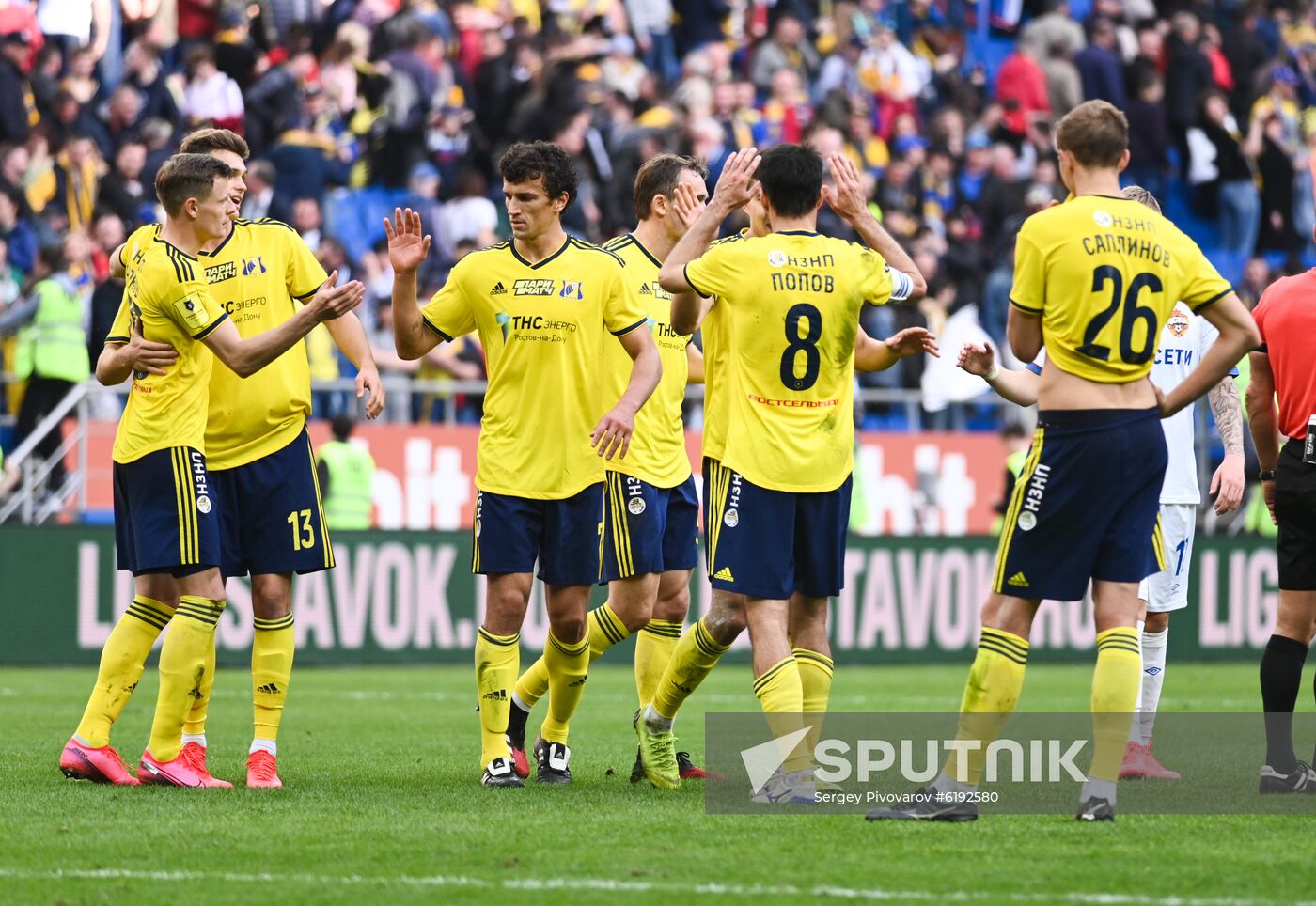 Russia Soccer Premier-League Rostov-CSKA