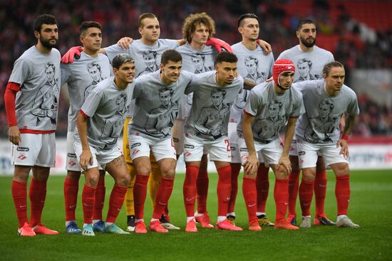 Russia Soccer Premier League Spartak - Krasnodar