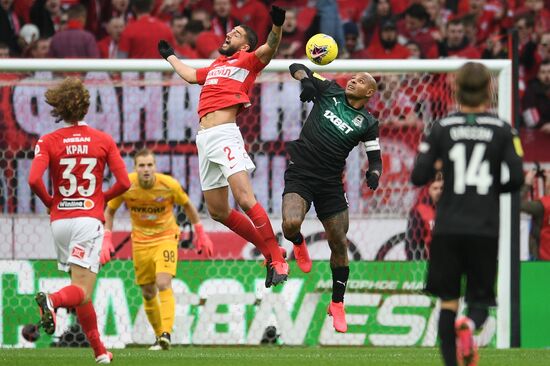 Russia Soccer Premier League Spartak - Krasnodar