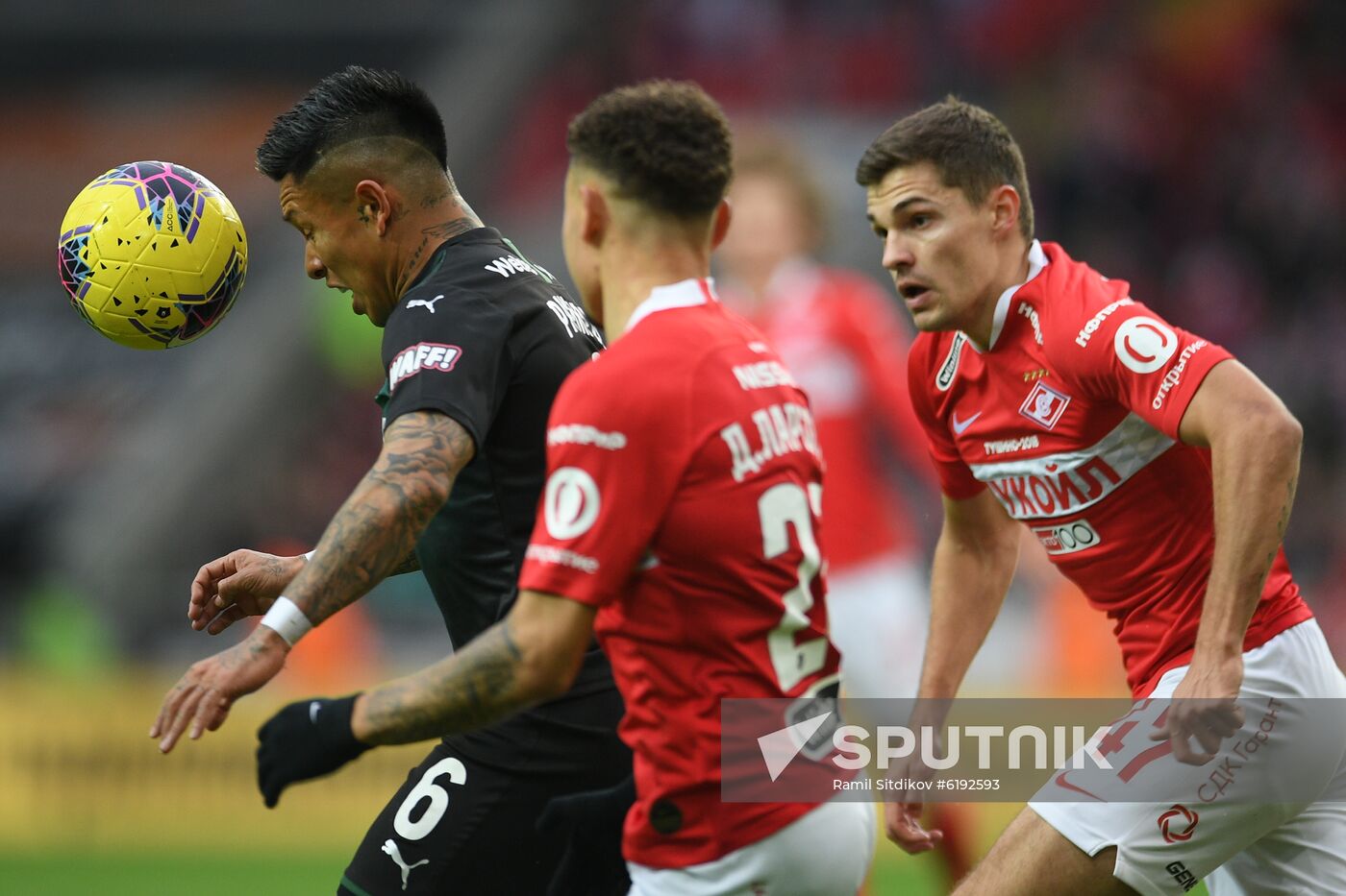 Russia Soccer Premier League Spartak - Krasnodar