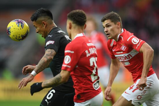 Russia Soccer Premier League Spartak - Krasnodar