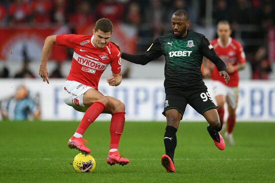 Russia Soccer Premier League Spartak - Krasnodar