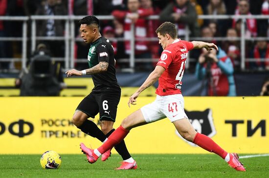 Russia Soccer Premier League Spartak - Krasnodar