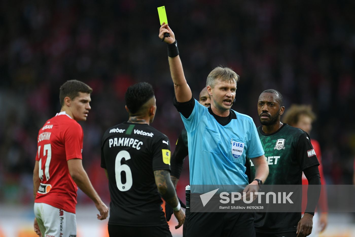 Russia Soccer Premier League Spartak - Krasnodar