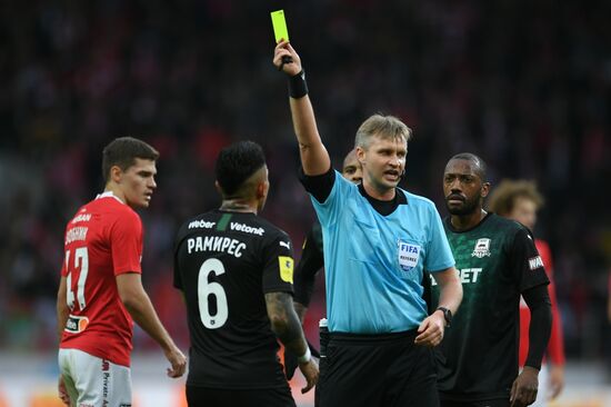 Russia Soccer Premier League Spartak - Krasnodar