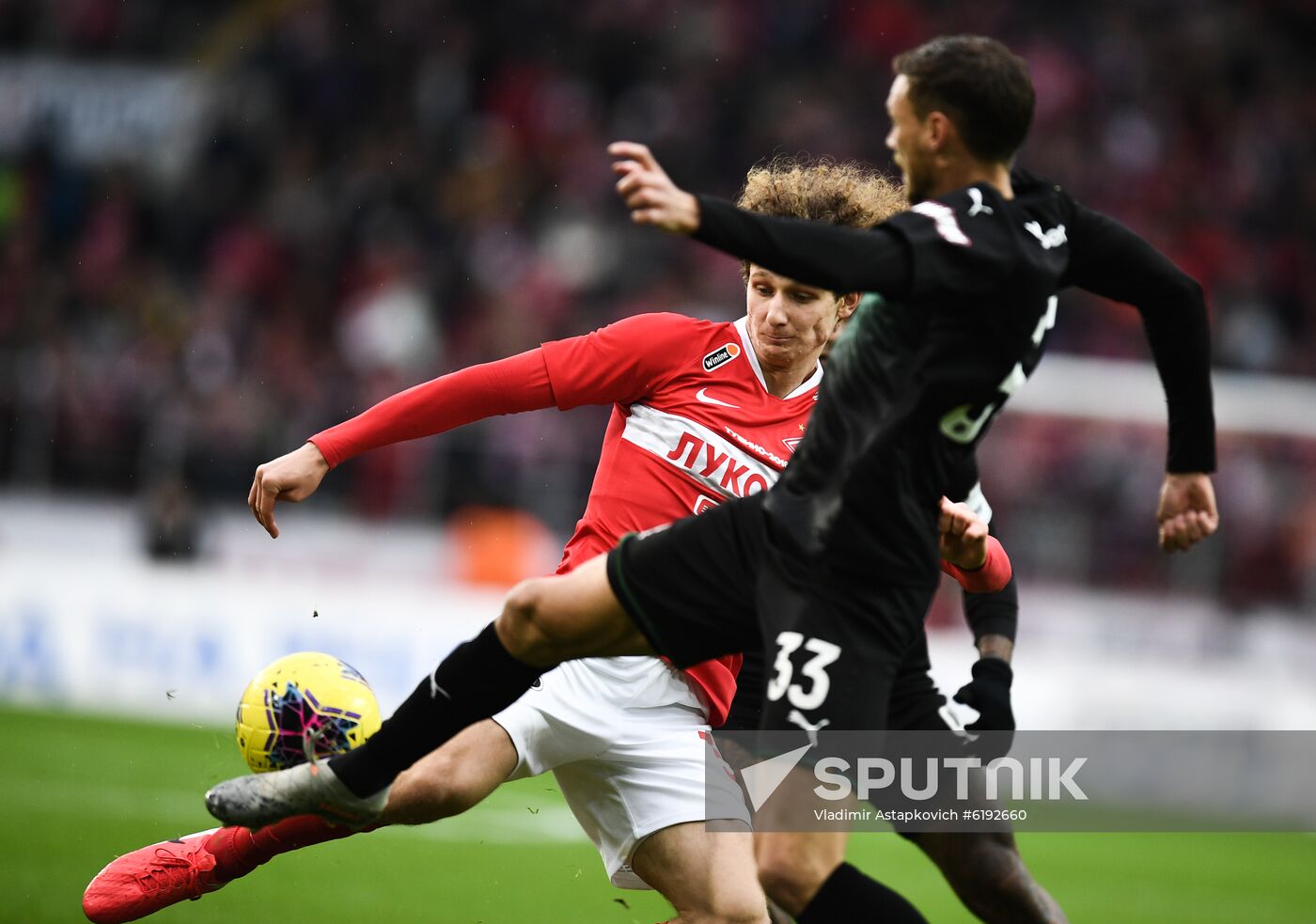 Russia Soccer Premier League Spartak - Krasnodar