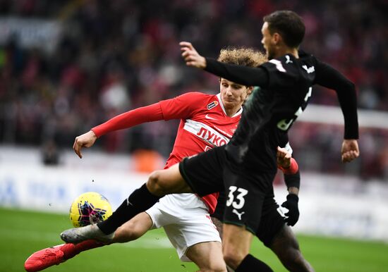 Russia Soccer Premier League Spartak - Krasnodar