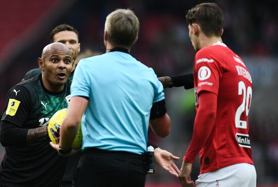 Russia Soccer Premier League Spartak - Krasnodar