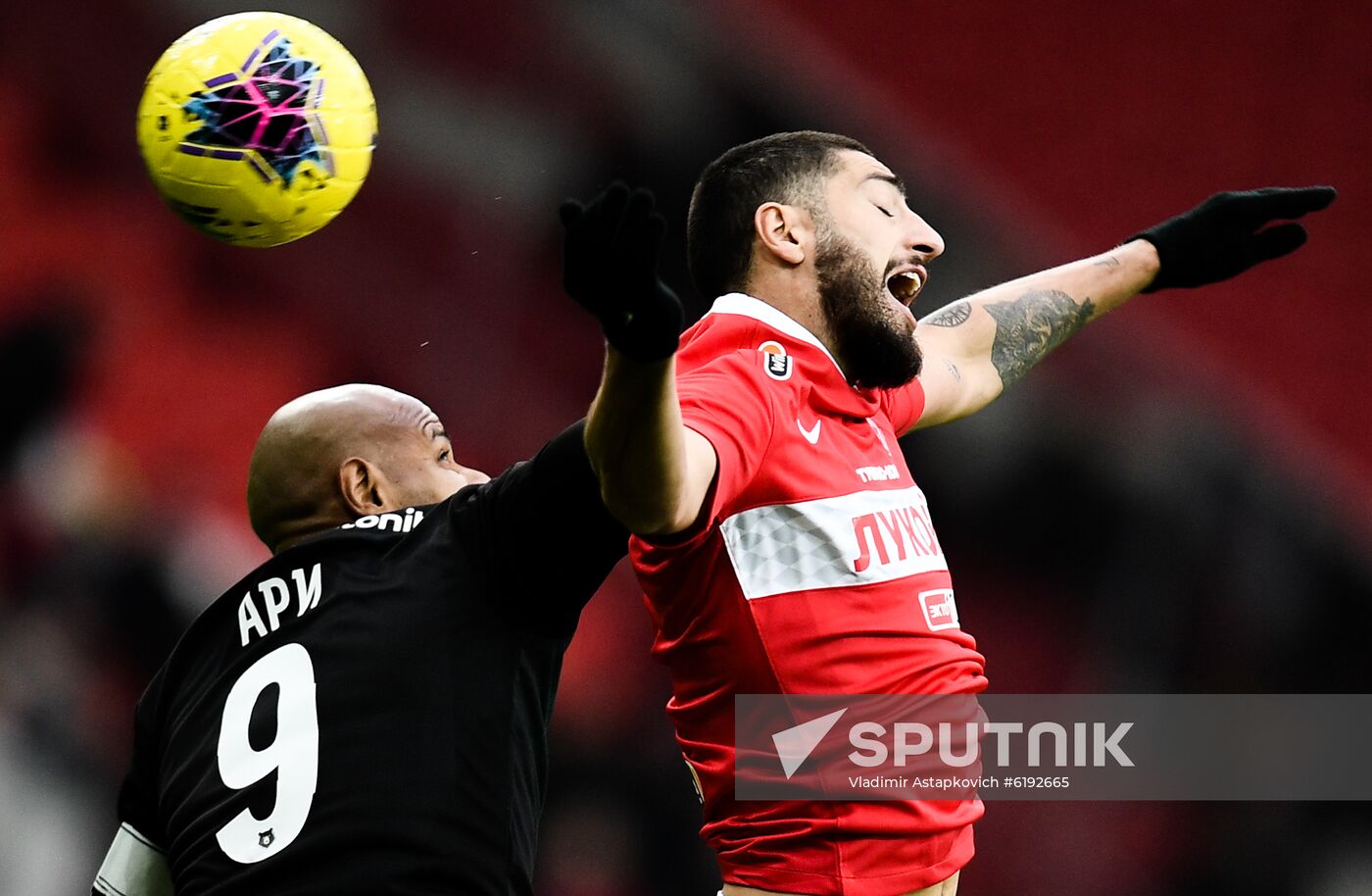 Russia Soccer Premier League Spartak - Krasnodar