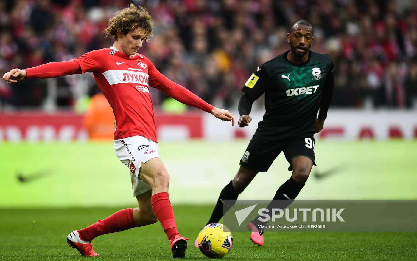 Russia Soccer Premier League Spartak - Krasnodar