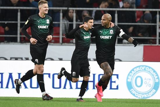 Russia Soccer Premier League Spartak - Krasnodar