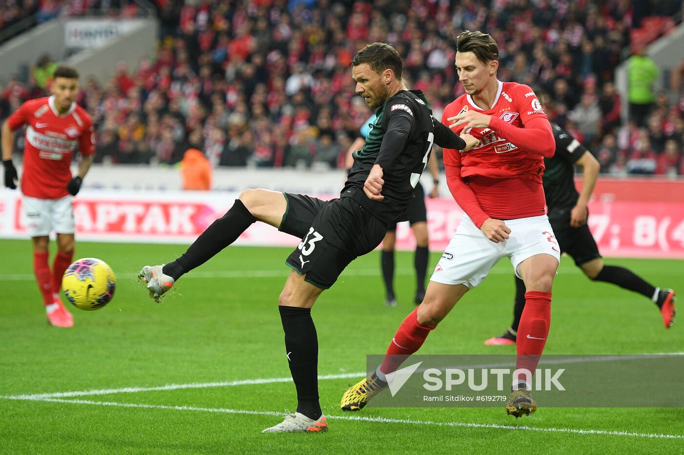 Russia Soccer Premier League Spartak - Krasnodar