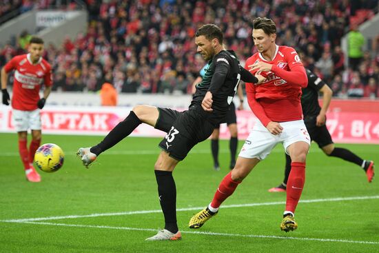Russia Soccer Premier League Spartak - Krasnodar