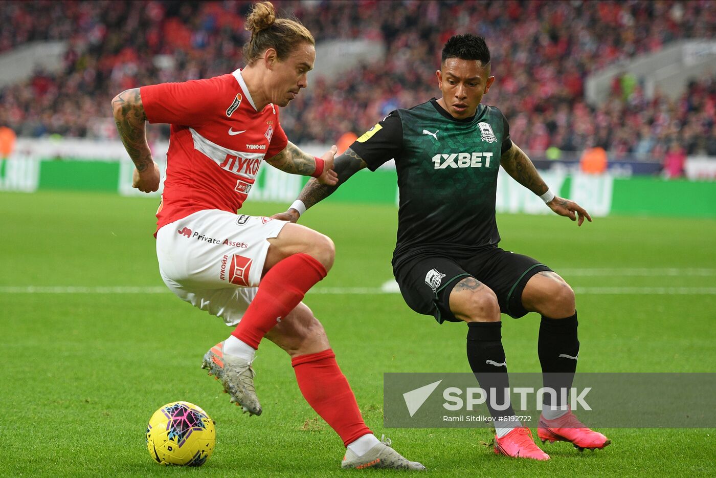 Russia Soccer Premier League Spartak - Krasnodar