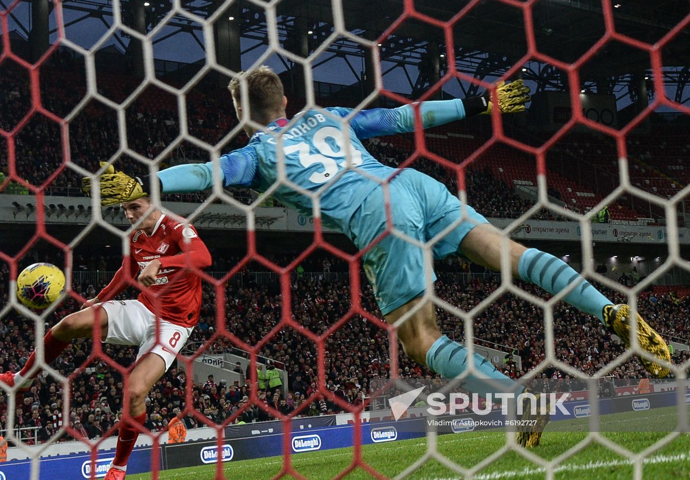 Russia Soccer Premier League Spartak - Krasnodar