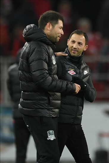 Russia Soccer Premier League Spartak - Krasnodar
