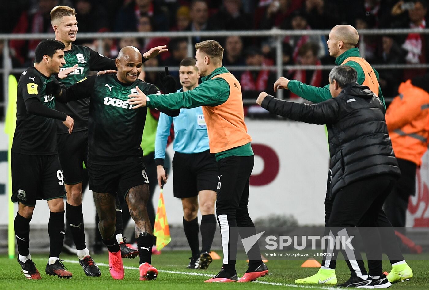 Russia Soccer Premier League Spartak - Krasnodar