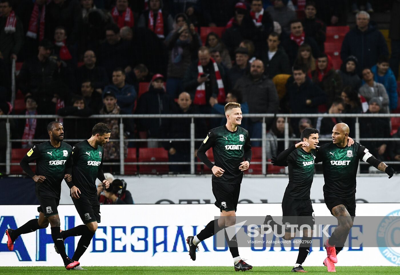 Russia Soccer Premier League Spartak - Krasnodar