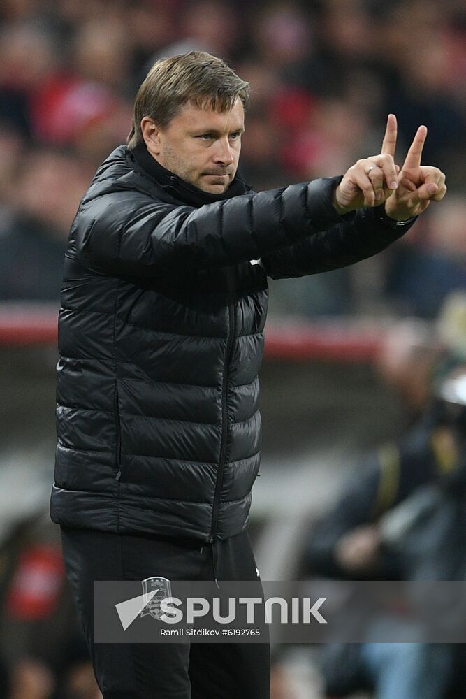 Russia Soccer Premier League Spartak - Krasnodar