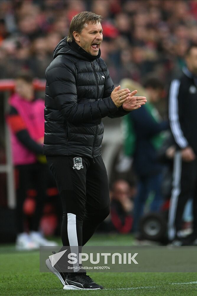 Russia Soccer Premier League Spartak - Krasnodar
