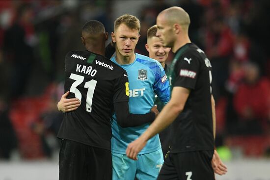 Russia Soccer Premier League Spartak - Krasnodar