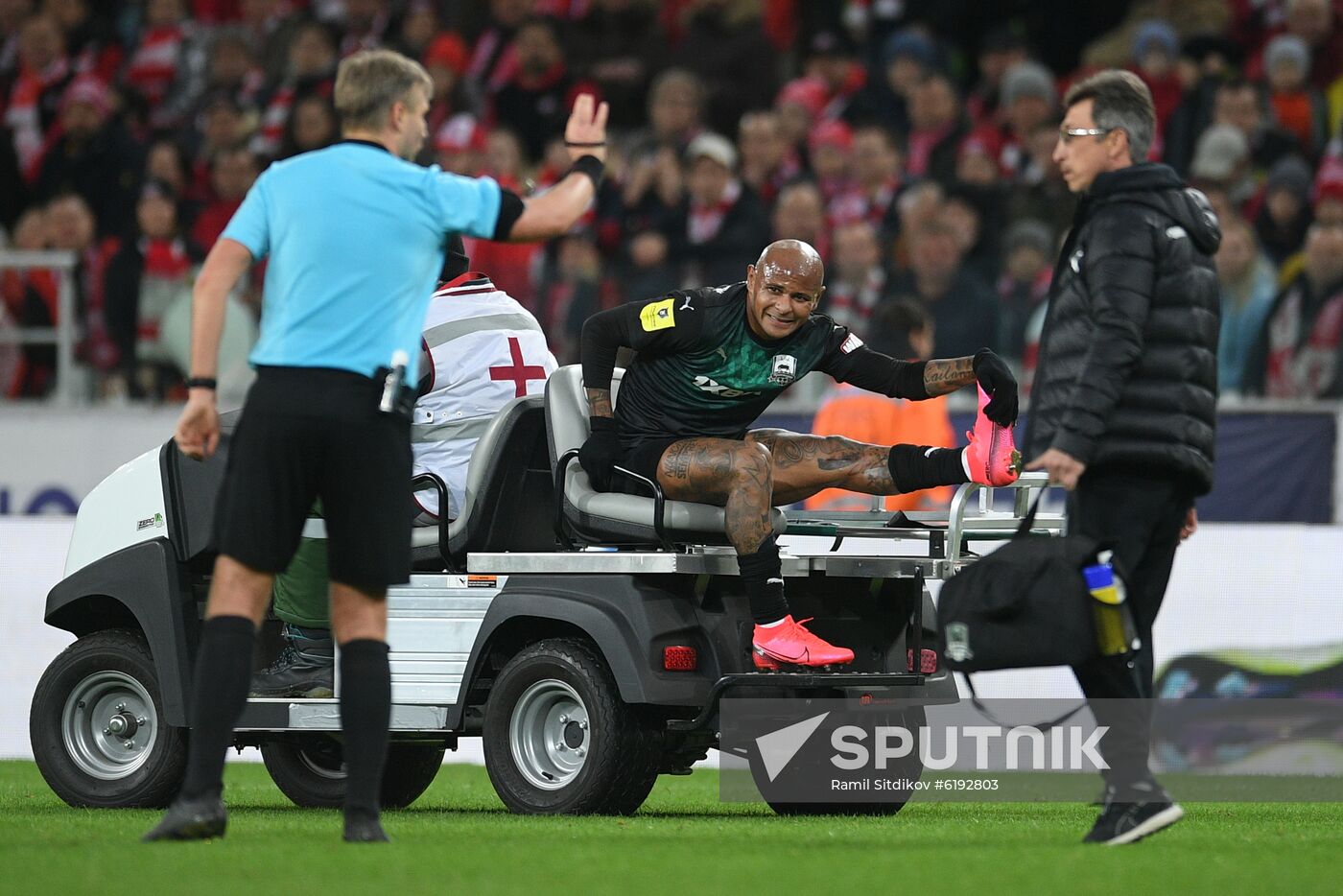 Russia Soccer Premier League Spartak - Krasnodar