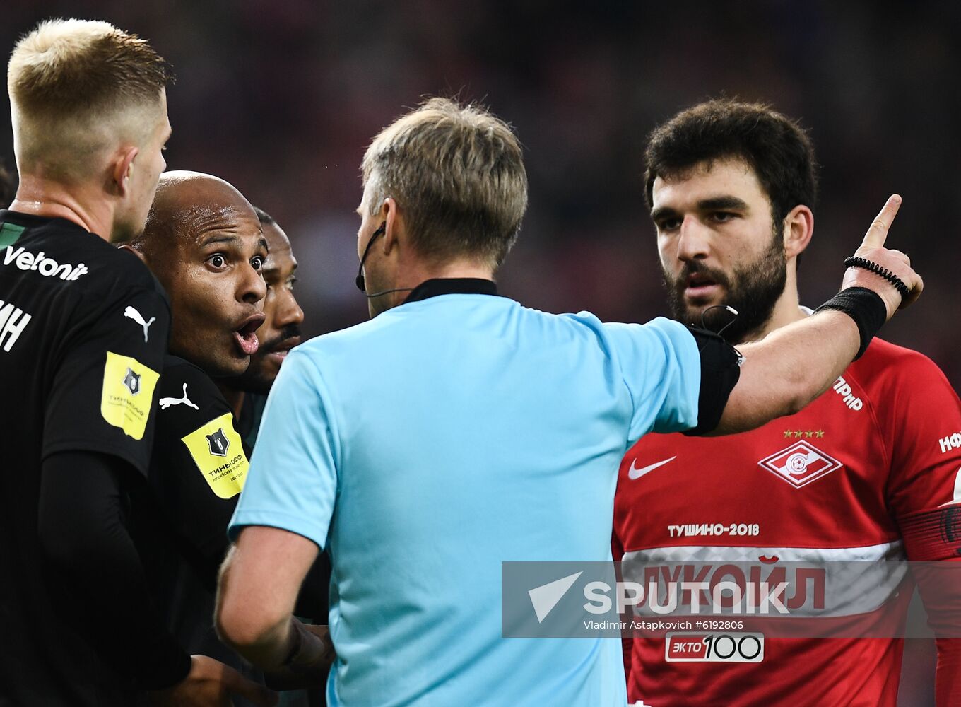 Russia Soccer Premier League Spartak - Krasnodar