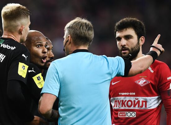 Russia Soccer Premier League Spartak - Krasnodar