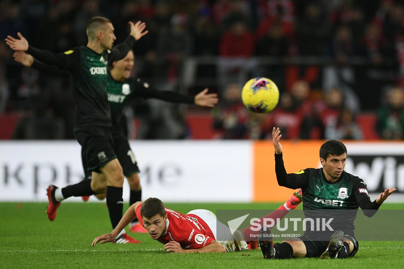 Russia Soccer Premier League Spartak - Krasnodar