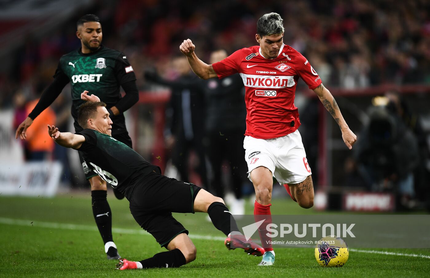 Russia Soccer Premier League Spartak - Krasnodar