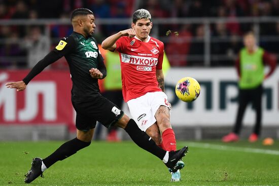 Russia Soccer Premier League Spartak - Krasnodar