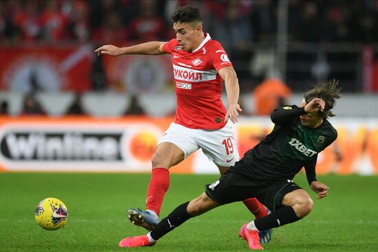 Russia Soccer Premier League Spartak - Krasnodar