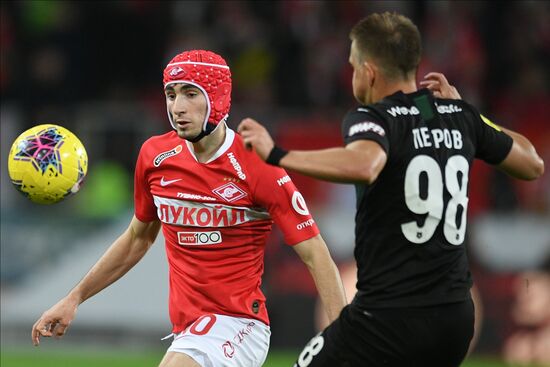 Russia Soccer Premier League Spartak - Krasnodar