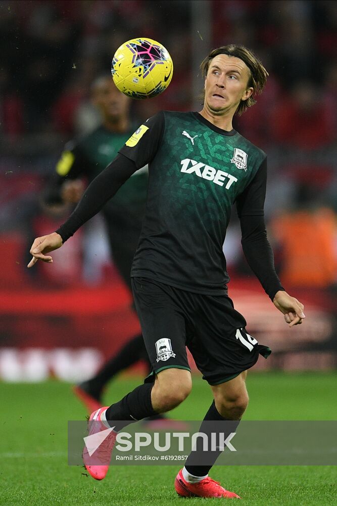 Russia Soccer Premier League Spartak - Krasnodar