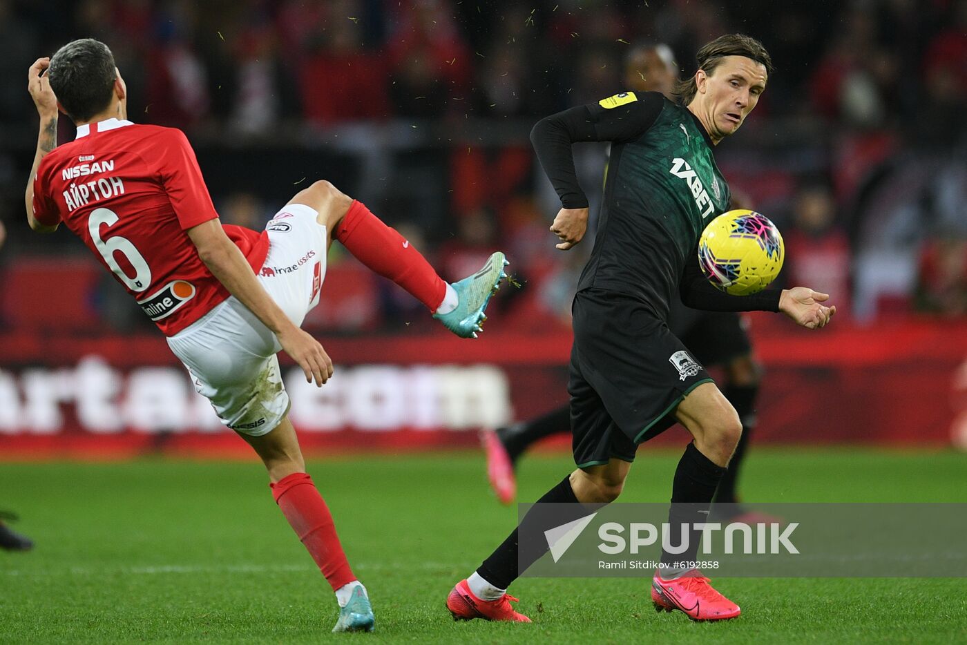 Russia Soccer Premier League Spartak - Krasnodar