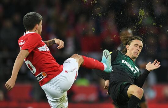 Russia Soccer Premier League Spartak - Krasnodar