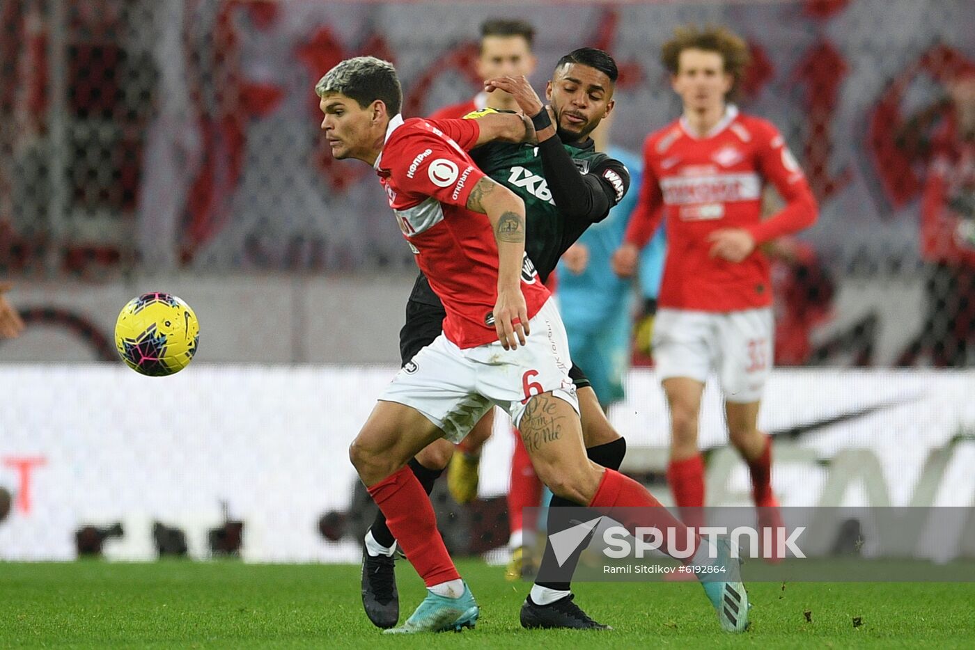 Russia Soccer Premier League Spartak - Krasnodar