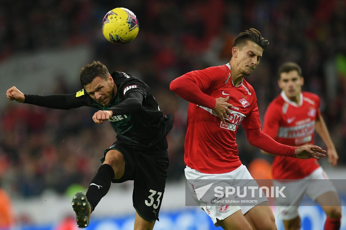 Russia Soccer Premier League Spartak - Krasnodar