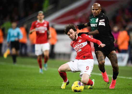 Russia Soccer Premier League Spartak - Krasnodar